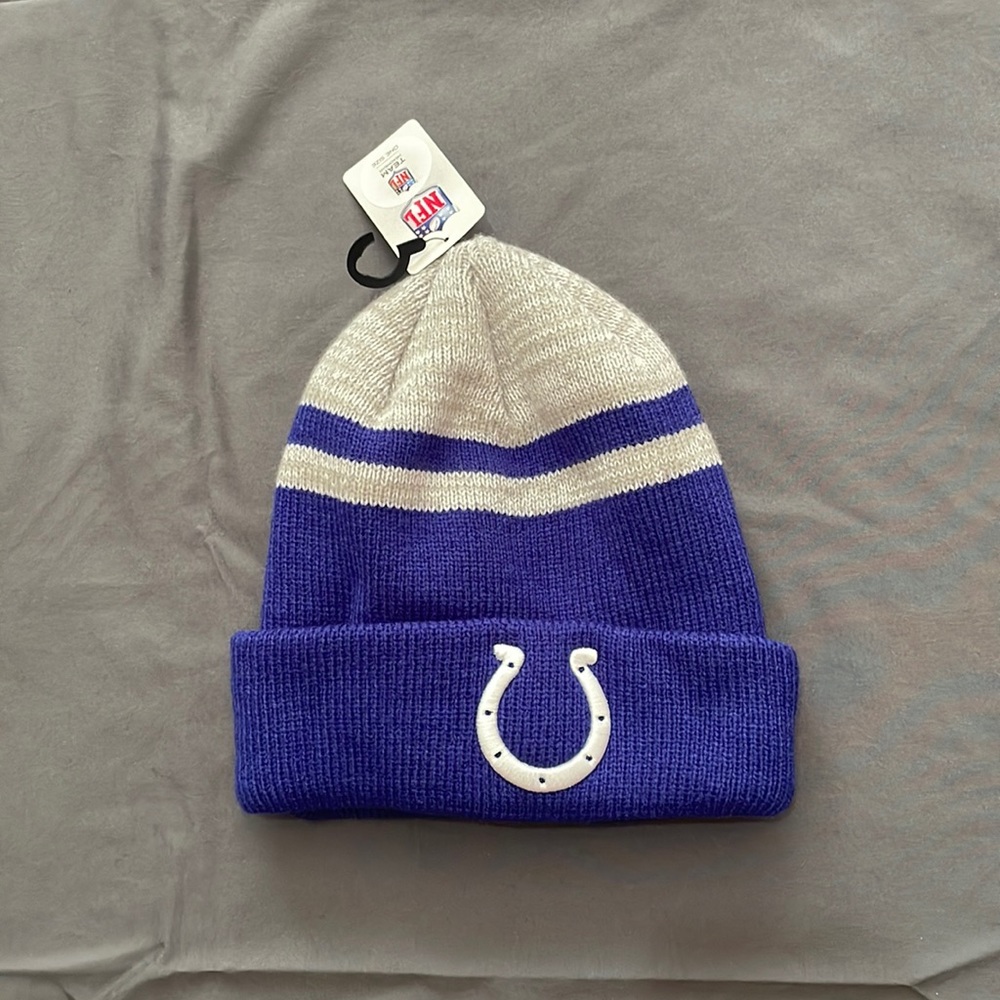 New with tags  - Indianapolis Colts Winter Hat